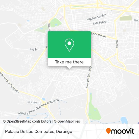 Palacio De Los Combates map