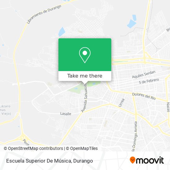 Escuela Superior De Música map