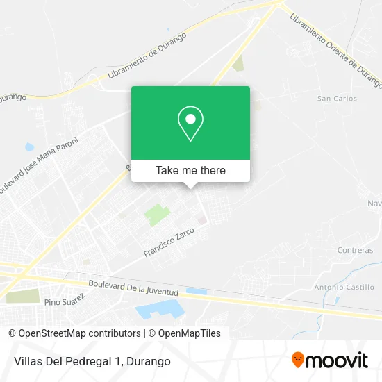 Mapa de Villas Del Pedregal 1