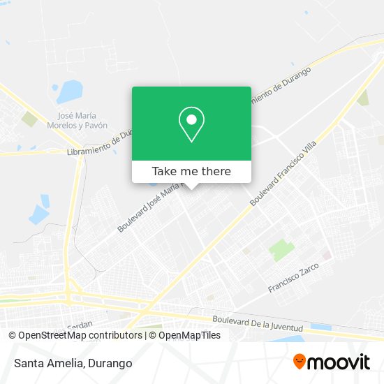 Mapa de Santa Amelia
