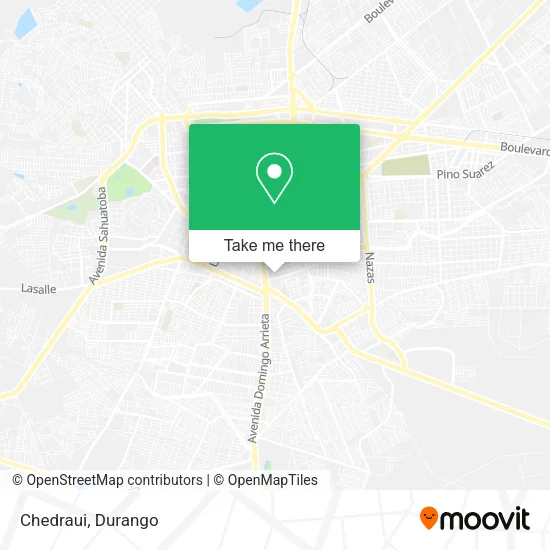 Mapa de Chedraui