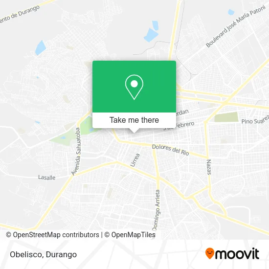 Mapa de Obelisco
