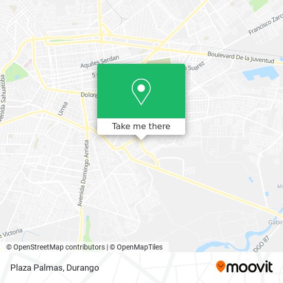 Mapa de Plaza Palmas