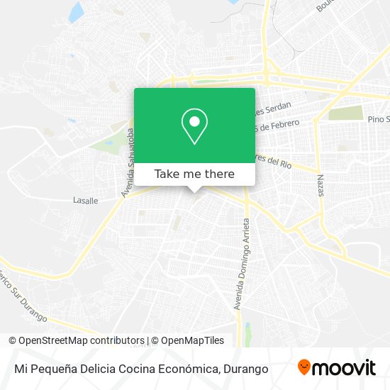 Mi Pequeña Delicia Cocina Económica map