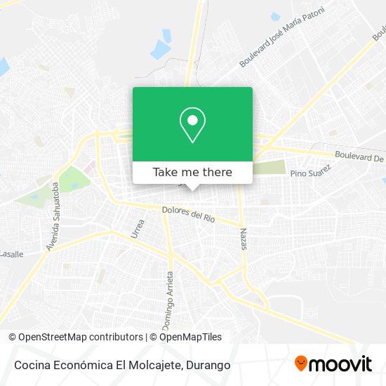 Cocina Económica El Molcajete map