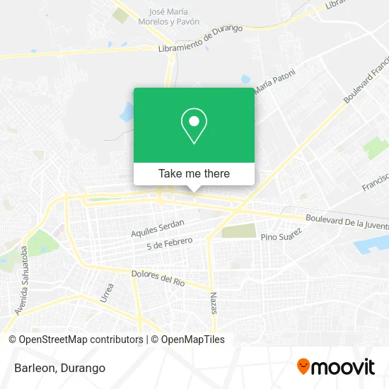 Mapa de Barleon