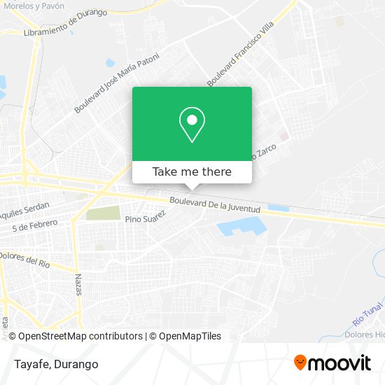 Tayafe map