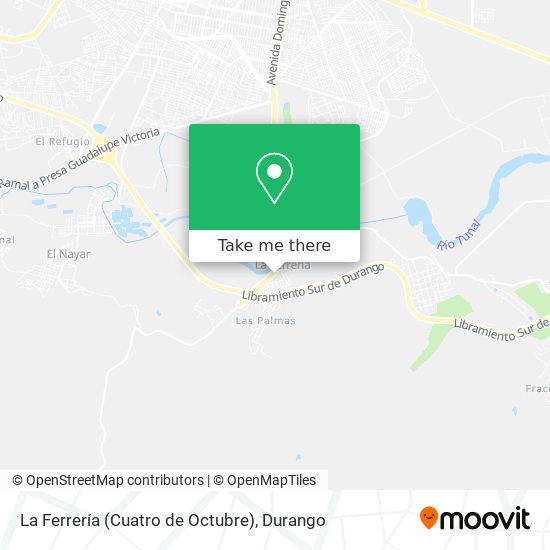 La Ferrería (Cuatro de Octubre) map