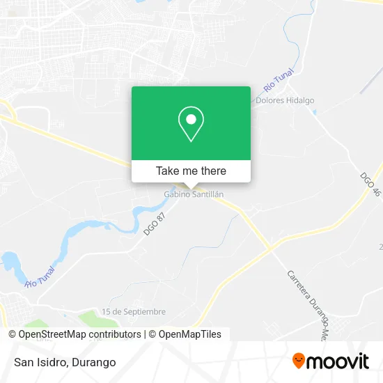 Mapa de San Isidro