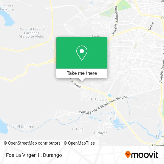 Mapa de Fos La Virgen II