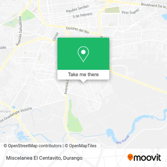 Miscelanea El Centavito map