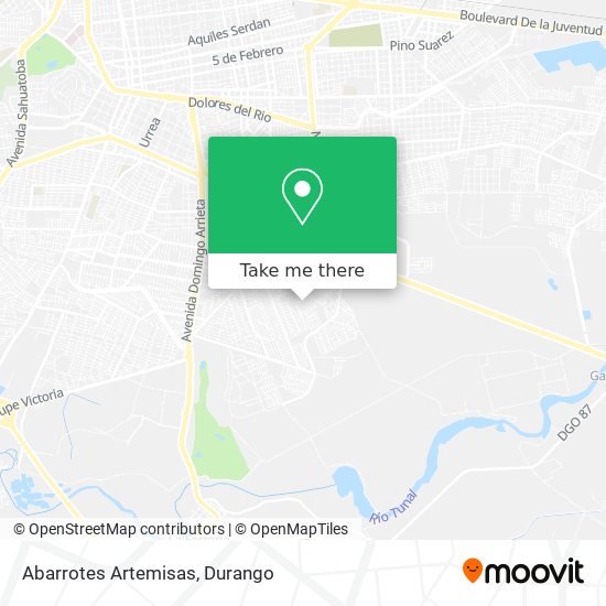 Mapa de Abarrotes Artemisas