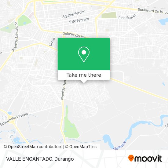 Mapa de VALLE ENCANTADO