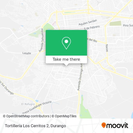 Tortillería Los Cerritos 2 map