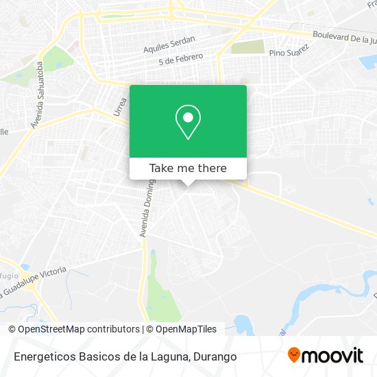 Energeticos Basicos de la Laguna map