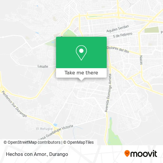 Hechos con Amor. map