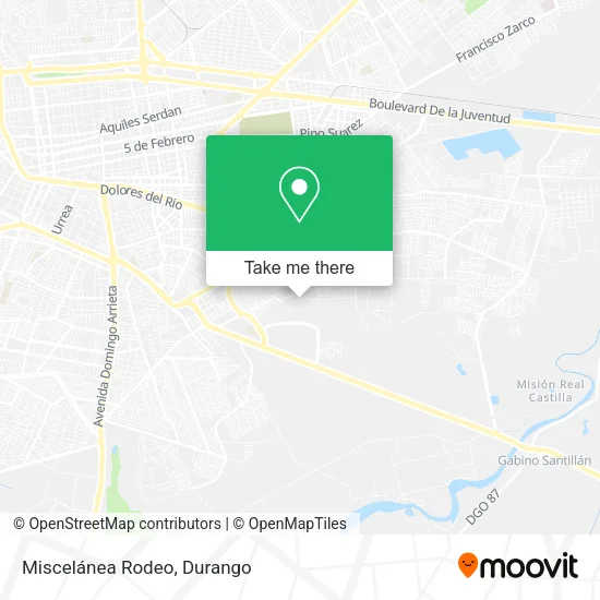 Mapa de Miscelánea Rodeo