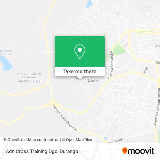 Adn Cross Training Dgo map