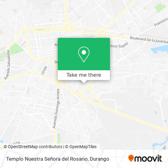 Templo Nuestra Señora del Rosario map