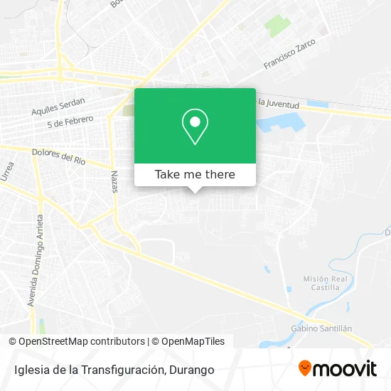 Iglesia de la Transfiguración map