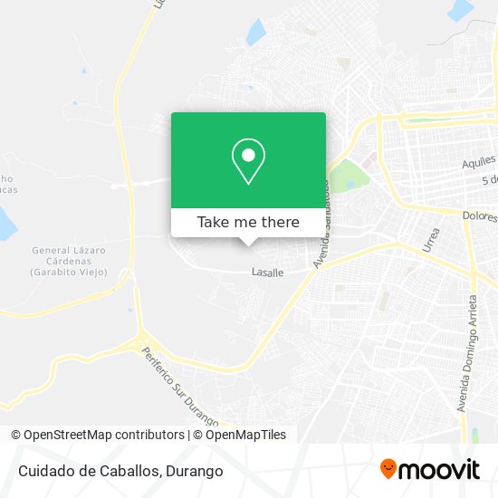 Mapa de Cuidado de Caballos