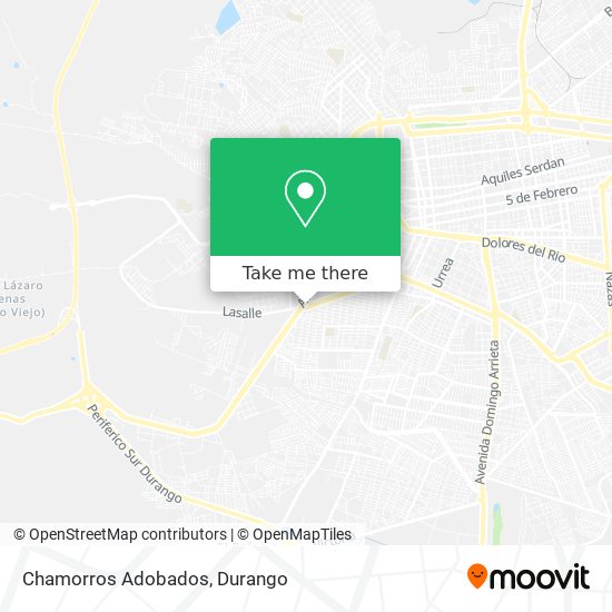 Mapa de Chamorros Adobados