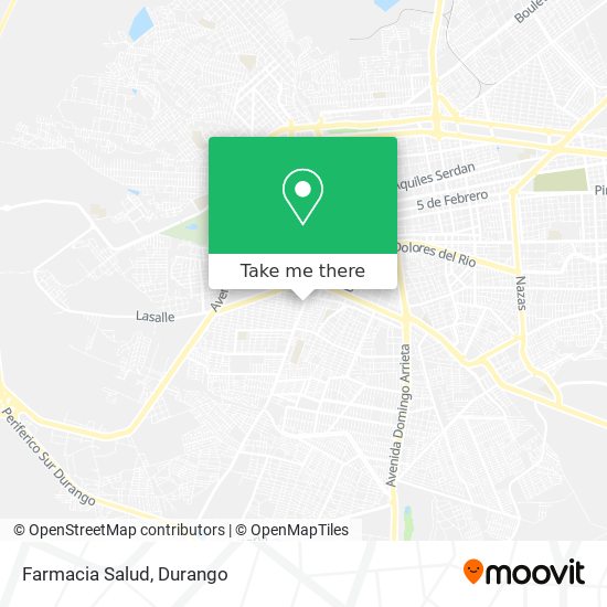 Farmacia Salud map