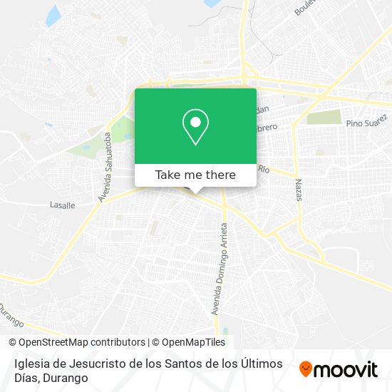 Iglesia de Jesucristo de los Santos de los Últimos Días map