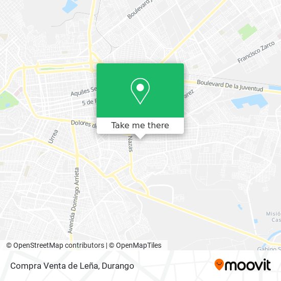 Compra Venta de Leña map