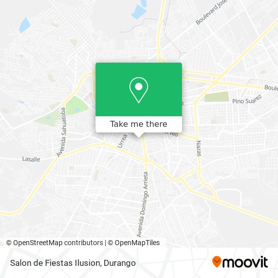 Salon de Fiestas Ilusion map