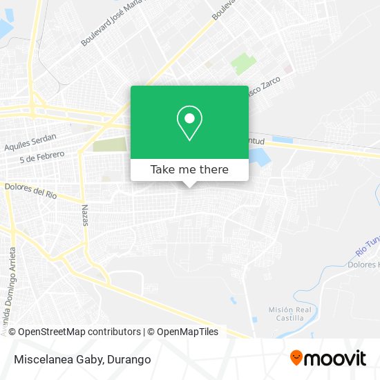 Mapa de Miscelanea Gaby
