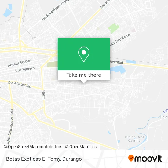 Botas Exoticas El Tomy map