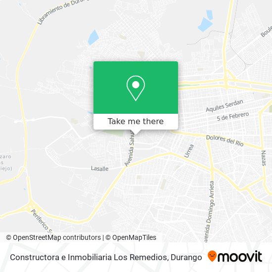 Mapa de Constructora e Inmobiliaria Los Remedios