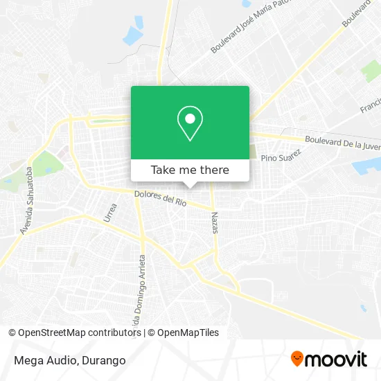 Mega Audio map