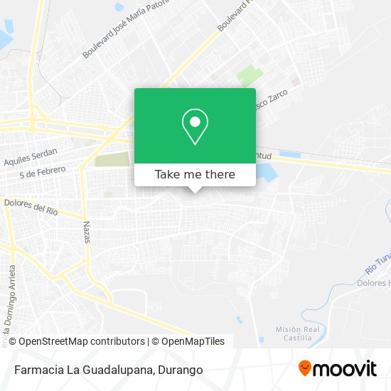 Farmacia La Guadalupana map