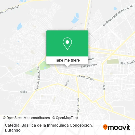 Mapa de Catedral Basílica de la Inmaculada Concepción