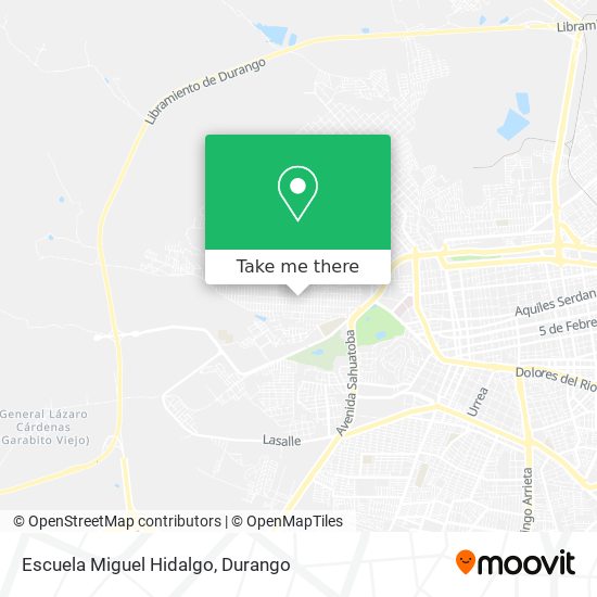 Escuela Miguel Hidalgo map