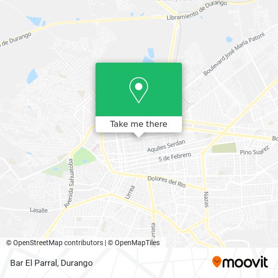 Mapa de Bar El Parral