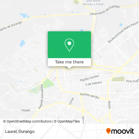 Laurel map