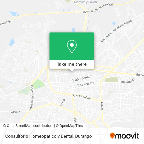 Consultorio Homeopatico y Dental map