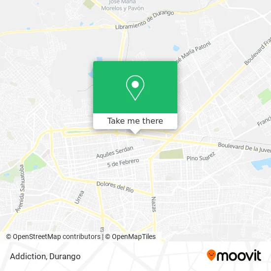 Addiction map