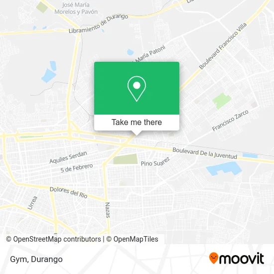 Gym map
