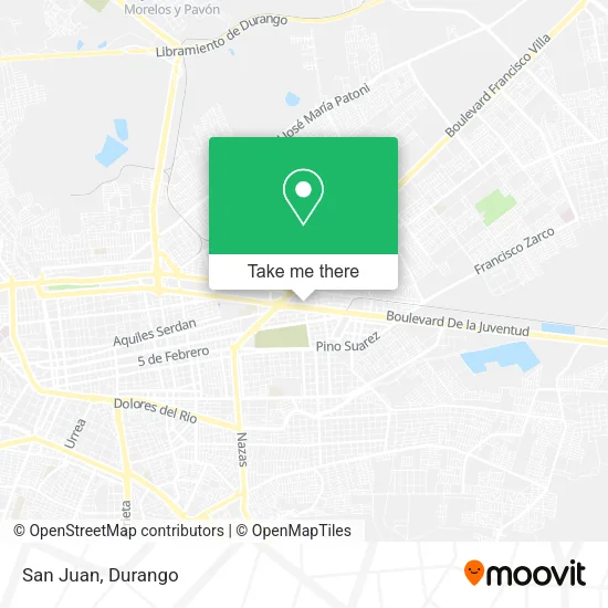 Mapa de San Juan