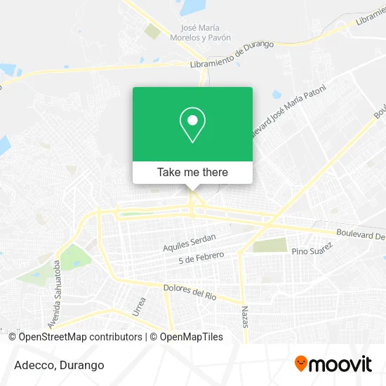 Mapa de Adecco