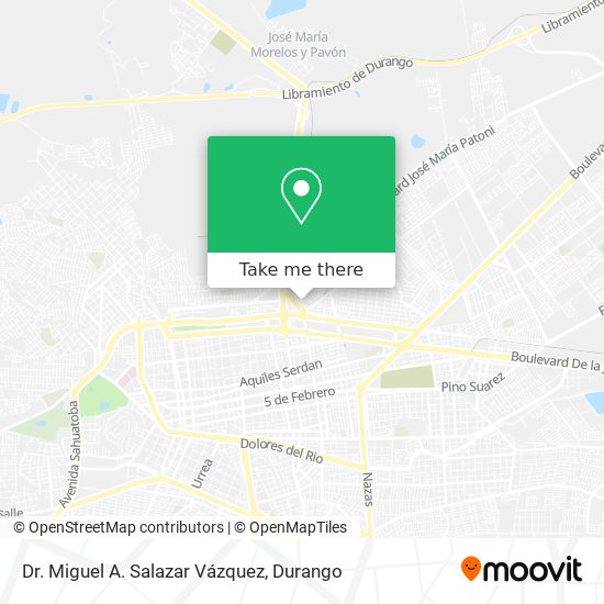 Mapa de Dr. Miguel A. Salazar Vázquez