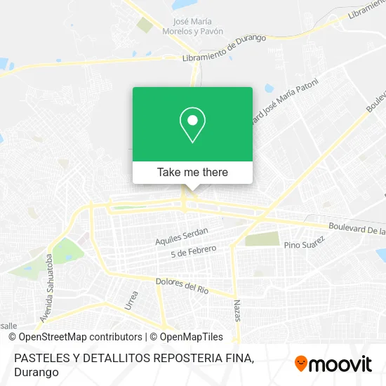 PASTELES Y DETALLITOS REPOSTERIA FINA map