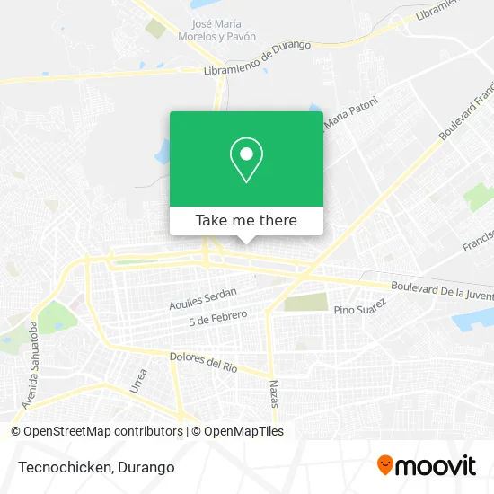 Mapa de Tecnochicken