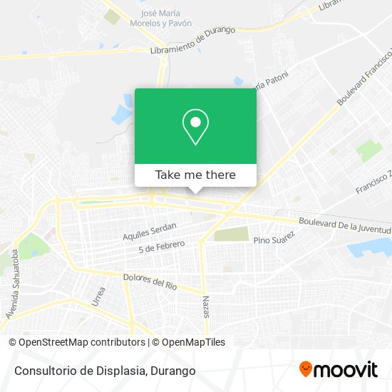 Mapa de Consultorio de Displasia