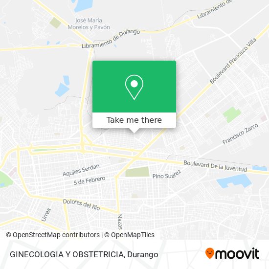 GINECOLOGIA Y OBSTETRICIA map