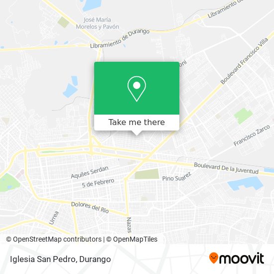 Mapa de Iglesia San Pedro